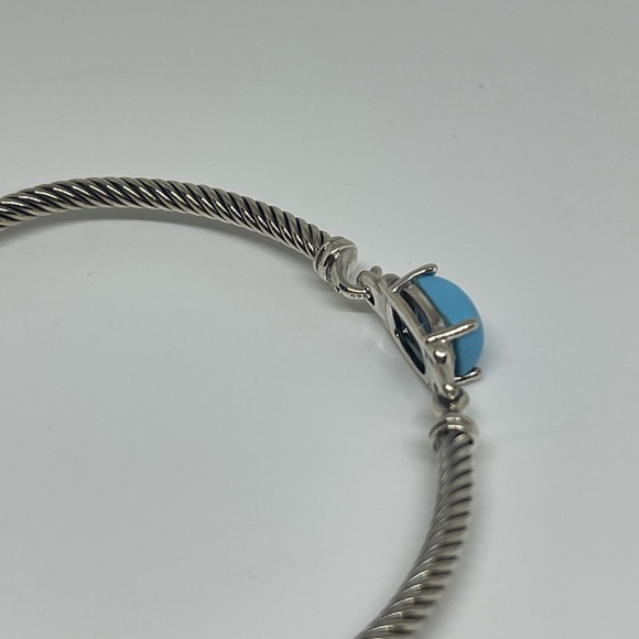 David Yurman Turquoise Petite Chatelaine Bracelet - Picture 7 of 11